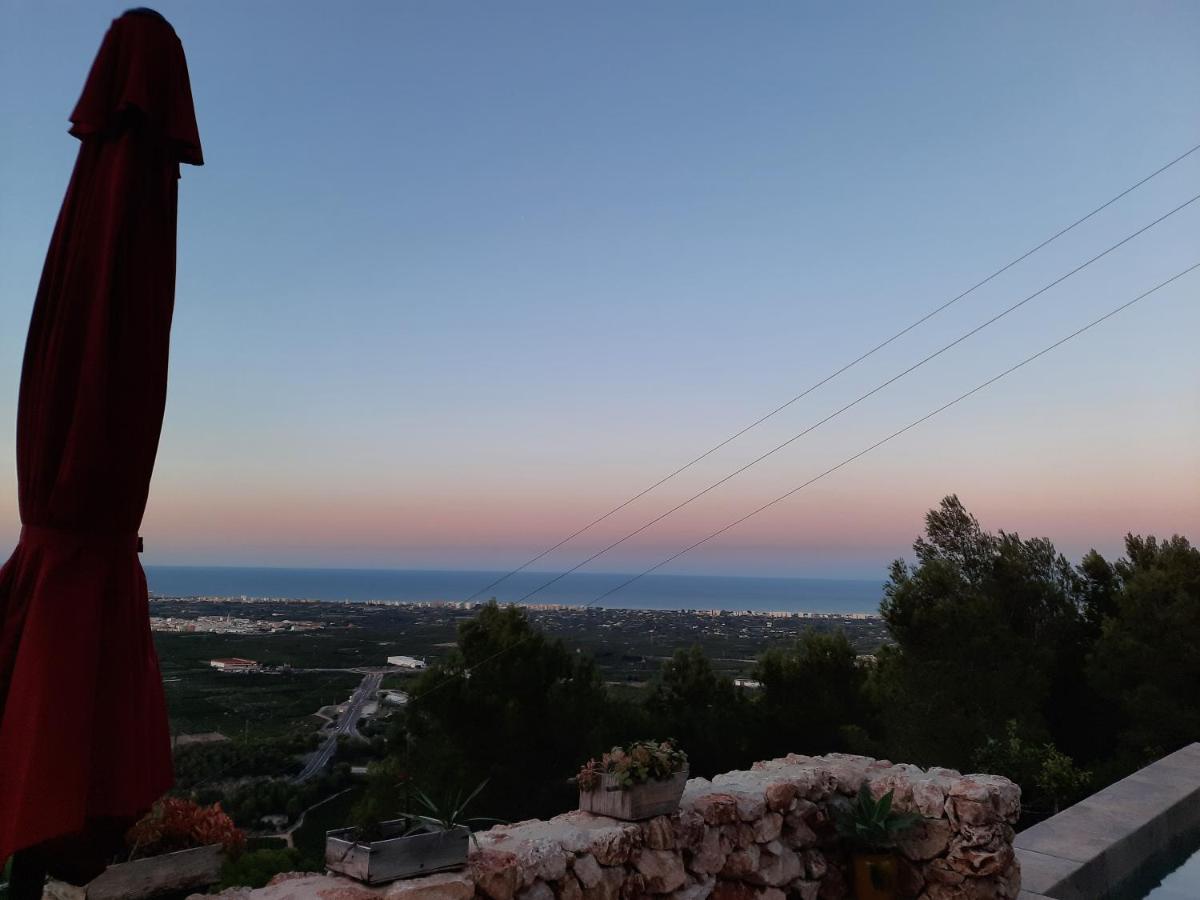 Gaudir La Mar - Casa En Tossal Gros La Font D'En Carros Villa Castillo del Reboller Dış mekan fotoğraf