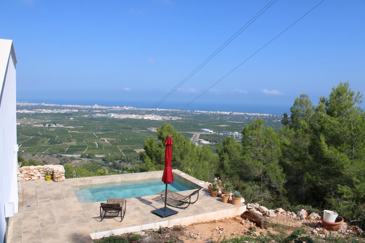 Gaudir La Mar - Casa En Tossal Gros La Font D'En Carros Villa Castillo del Reboller Dış mekan fotoğraf