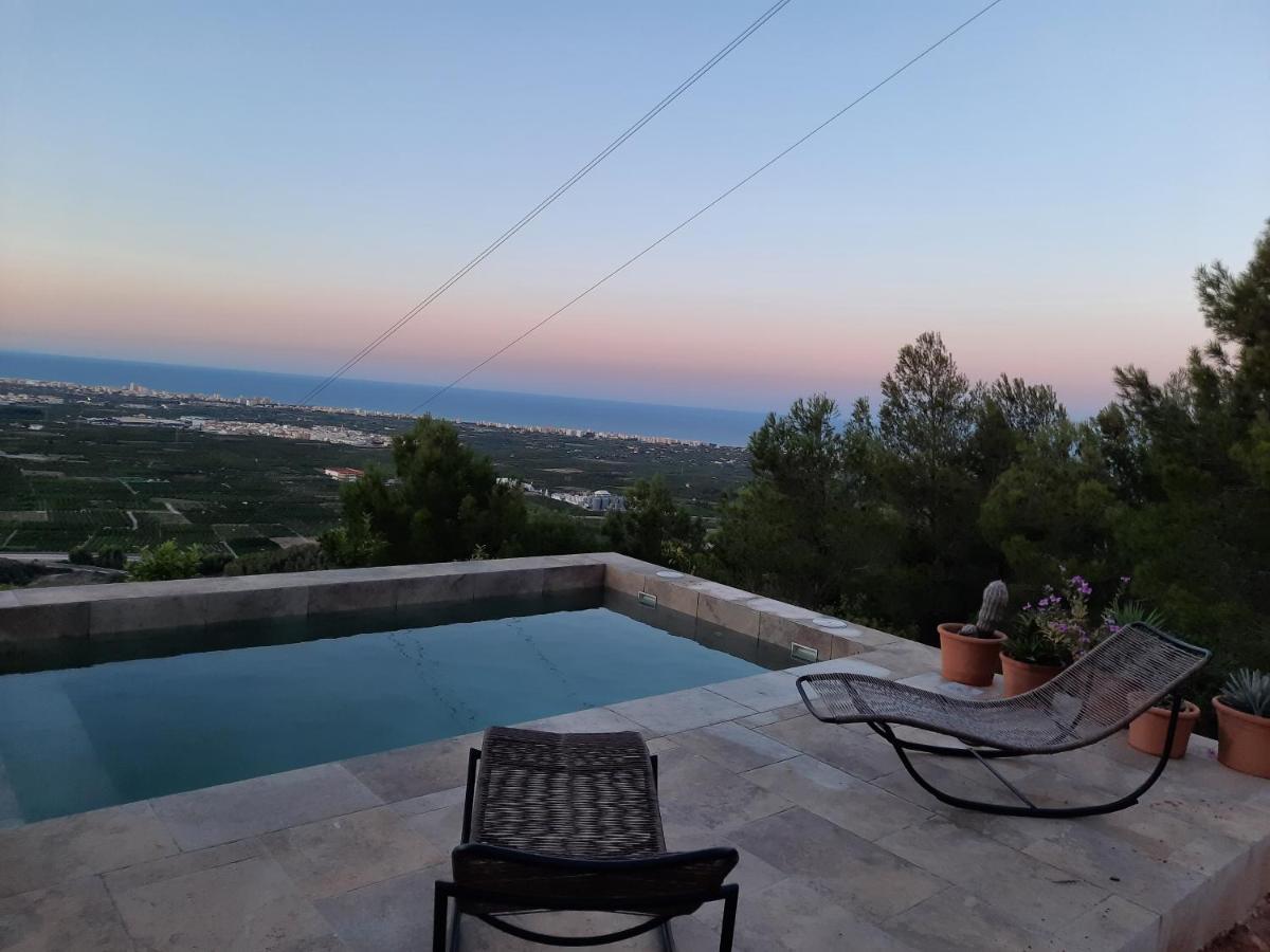 Gaudir La Mar - Casa En Tossal Gros La Font D'En Carros Villa Castillo del Reboller Dış mekan fotoğraf