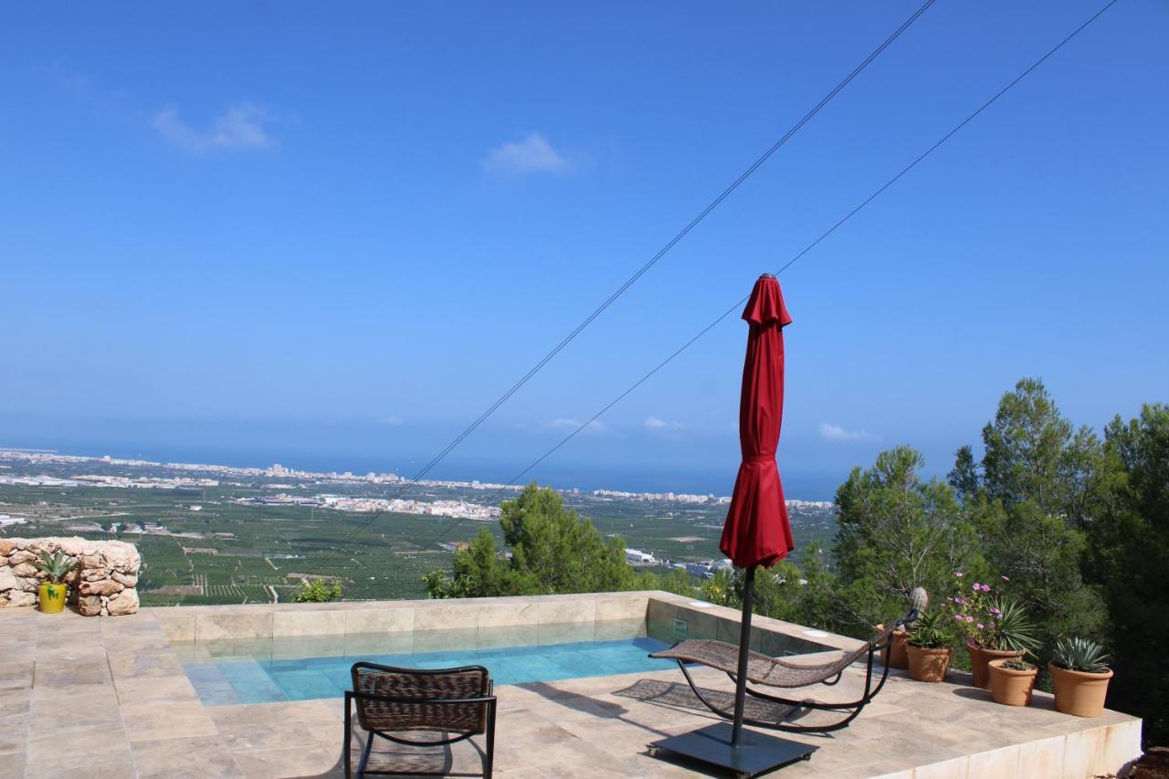 Gaudir La Mar - Casa En Tossal Gros La Font D'En Carros Villa Castillo del Reboller Dış mekan fotoğraf