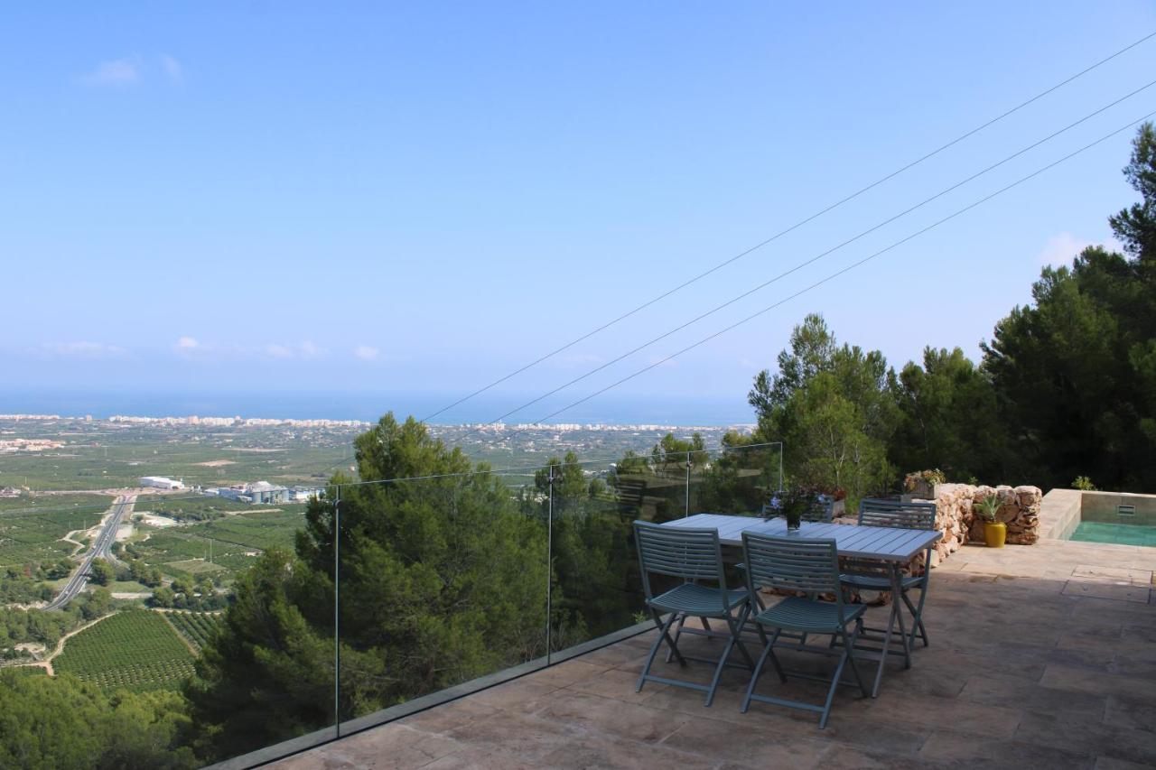 Gaudir La Mar - Casa En Tossal Gros La Font D'En Carros Villa Castillo del Reboller Dış mekan fotoğraf